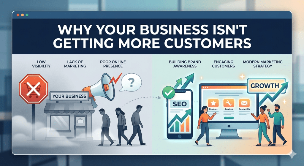 Why your business isn't getting more customers - CreativeBox Digital Marketing